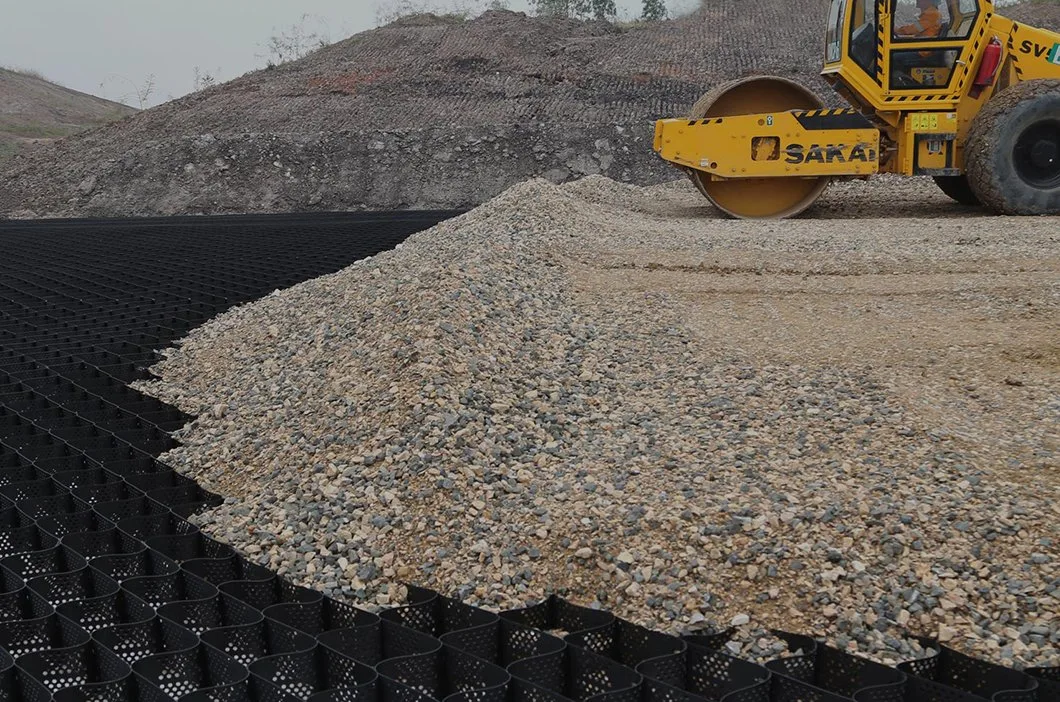 Honeycomb Pavers Drainage Cell Supplier Slope Protection Materials Cellular Confinement System Reinforced Soil Slope Stabilizer Gravel Grid HDPE Geocell Price