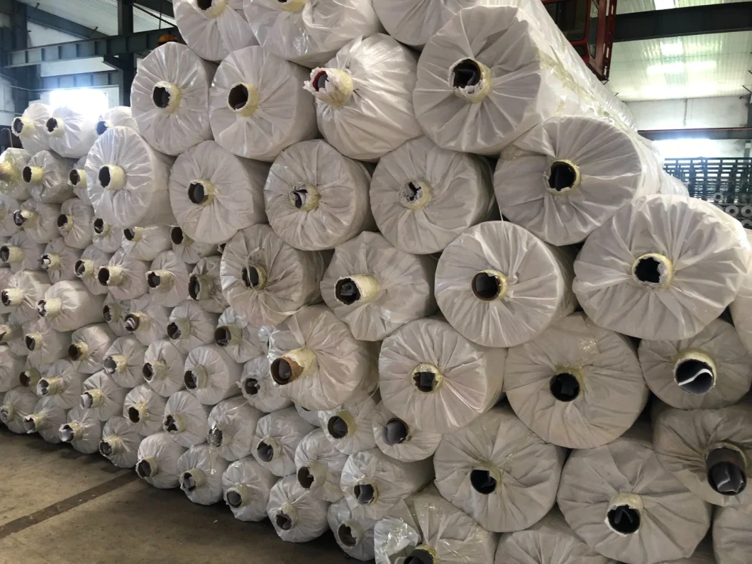 200 G 40 Kn Pet Material Factory Supply Land Drainage System Building Construction Geotextile Woven