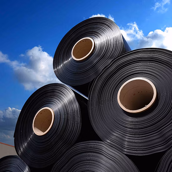 卸売 100% バージン高密度ポリエチレン防水スムーズ HDPE ジオリーク防止膜埋め立て地鉱山ダム水湖池コーティング価格
